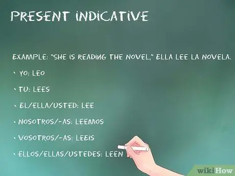 Conjugate Leer Шаг 1