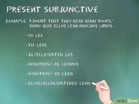 Conjugate Leer Шаг 6