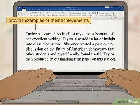 Напишите академическое рекомендательное письмо Шаг 7