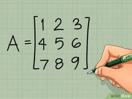 Транспонирование матрицы, шаг 1