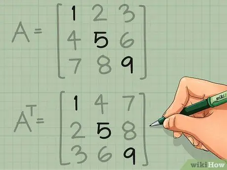 Транспонирование матрицы Шаг 7