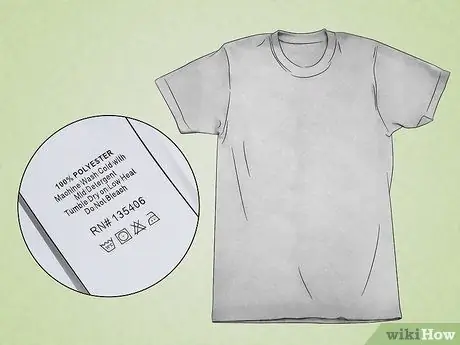 Избавьтесь от запаха из одежды, шаг 1