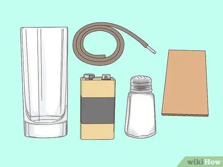 Химическое приготовление гидроксида натрия, шаг 1