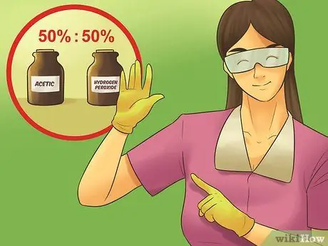 Сделайте ацетат меди, шаг 1