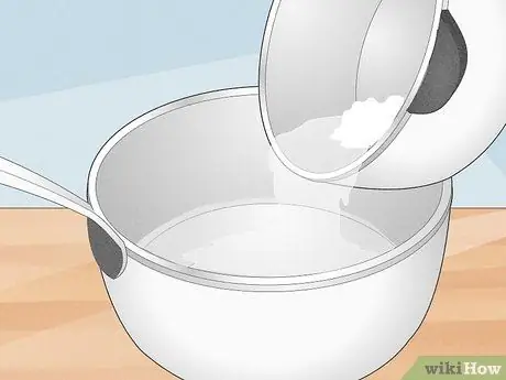 Сделайте ацетат натрия, шаг 4