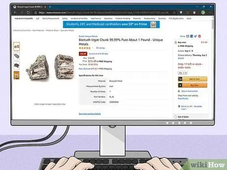 Сделать кристаллы висмута Шаг 1
