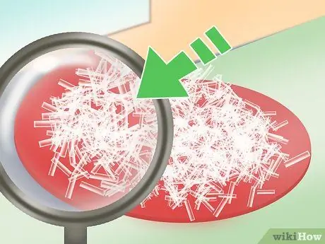 Выращивание кристаллов из английской соли, шаг 7