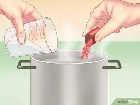 Выращивание кристаллов из английской соли Шаг 8