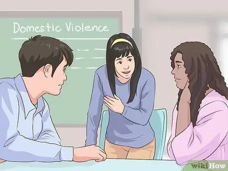 Повышение осведомленности о домашнем насилии Шаг 5