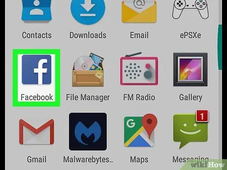 Отметьте бизнес-страницу Facebook на Android Шаг 1