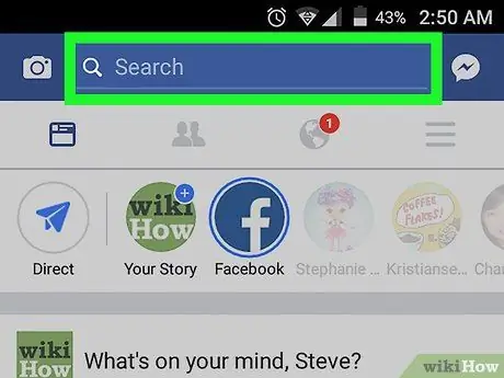 Отметьте бизнес-страницу Facebook на Android Шаг 2
