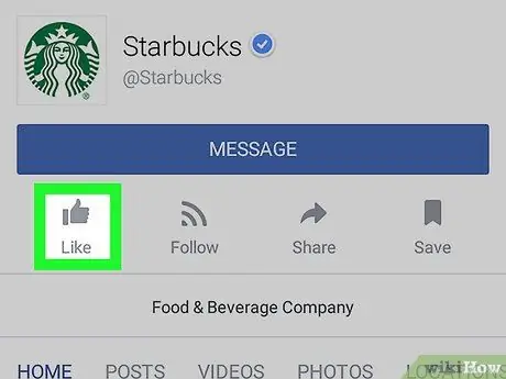 Отметьте бизнес-страницу Facebook на Android Шаг 5