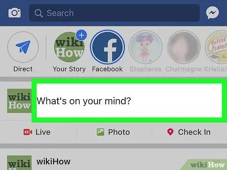 Отметьте бизнес-страницу Facebook на iPhone или iPad Шаг 2