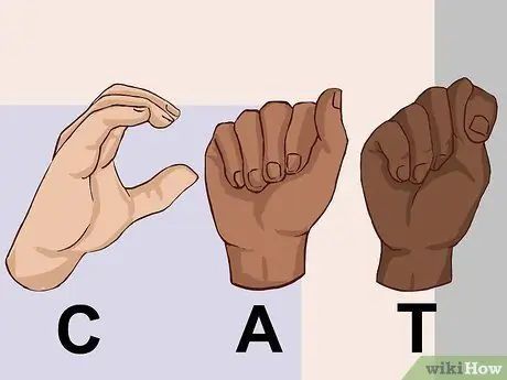 Используйте язык жестов, шаг 3