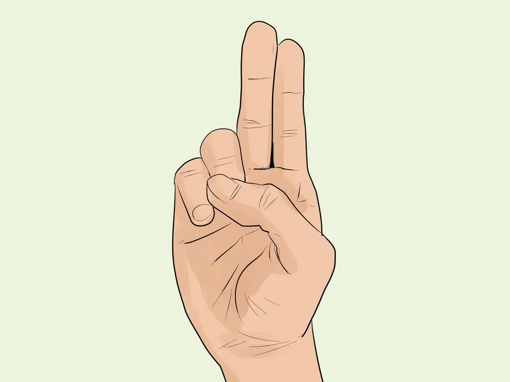 Как произносить гласные на языке жестов: 12 шагов (с иллюстрациями)