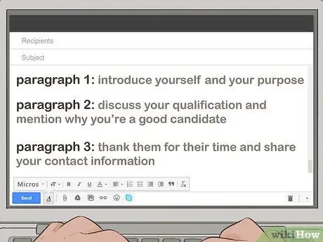Отправьте сопроводительное письмо и резюме по электронной почте Шаг 6