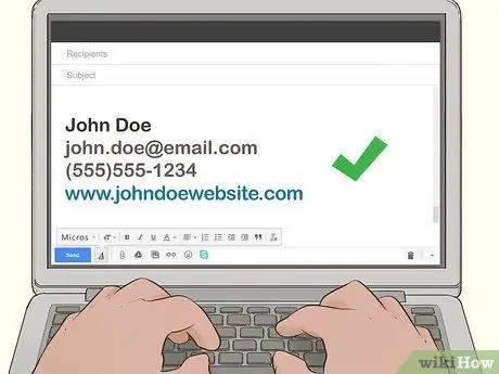Отправьте сопроводительное письмо и резюме по электронной почте Шаг 7