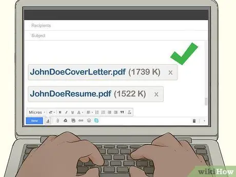 Отправьте сопроводительное письмо и резюме по электронной почте Шаг 8