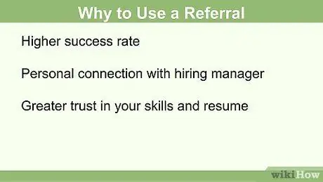 Включите направление в сопроводительное письмо Шаг 1