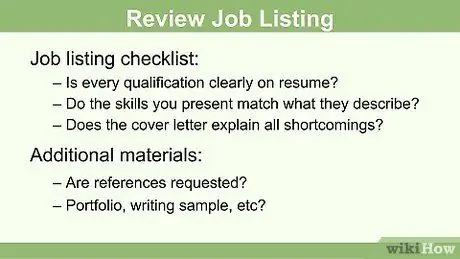 Включите направление в сопроводительное письмо Шаг 13