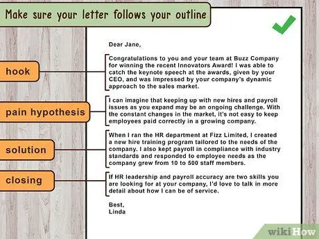 Напишите письмо о боли, шаг 11