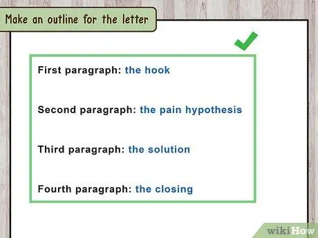 Напишите письмо о боли, шаг 4