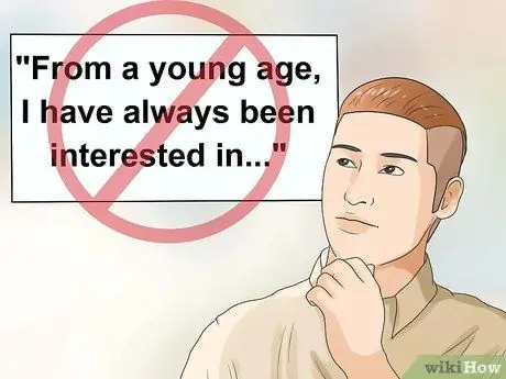 Сделайте личное заявление Шаг 9