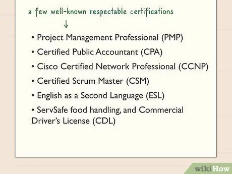 Добавить сертификаты в резюме Шаг 8