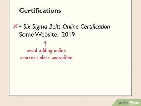 Добавить сертификаты в резюме Шаг 8