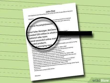 Сделайте свое резюме ROAR (ориентированным на результат и релевантным) Шаг 8