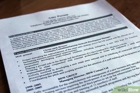 Сделайте свое резюме ROAR (ориентированным на результат и релевантным) Шаг 1