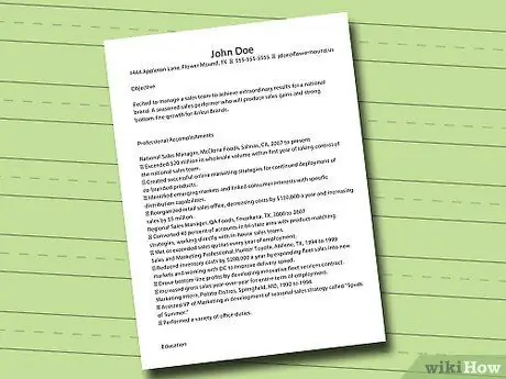 Сделайте свое резюме ROAR (ориентированным на результат и релевантным) Шаг 4