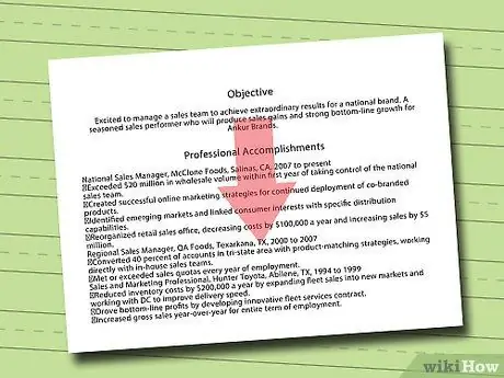 Сделайте свое резюме ROAR (ориентированным на результат и релевантным) Шаг 6