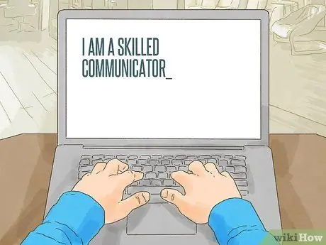 Напишите резюме в качестве соискателя пожилого возраста Шаг 2