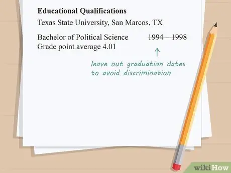 Напишите информацию об образовании в резюме Шаг 10