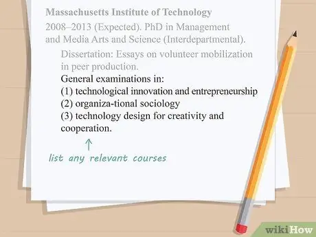 Напишите информацию об образовании в резюме Шаг 6