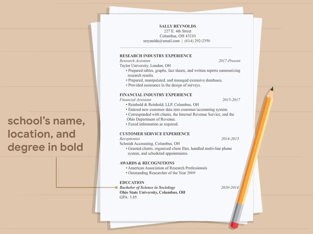 3 способа вписать в резюме информацию об образовании