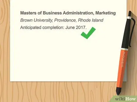 Упомяните соответствующую курсовую работу в шаге 3 резюме