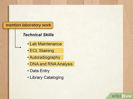 Продемонстрируйте технические навыки в резюме Шаг 9