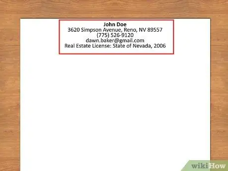 Напишите резюме для работы в сфере недвижимости Шаг 10