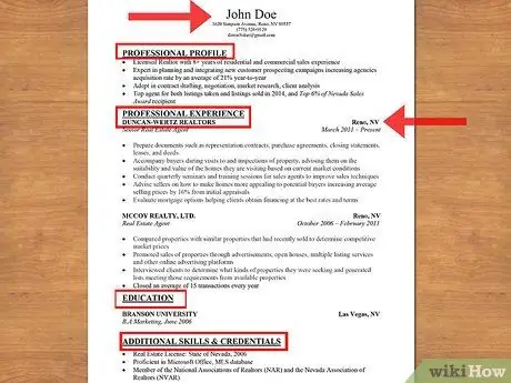 Напишите резюме для работы в сфере недвижимости Шаг 11