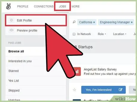 Разместите резюме на AngelList, шаг 2