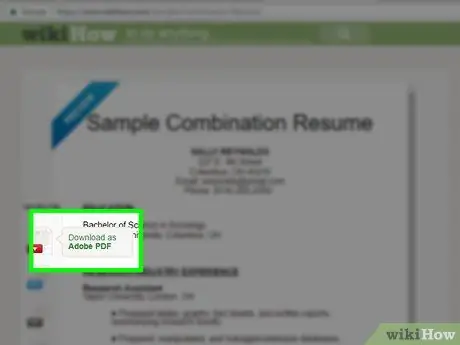 Составьте резюме в колледже Шаг 10