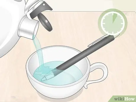 Перезапустите сухую шариковую ручку Шаг 2