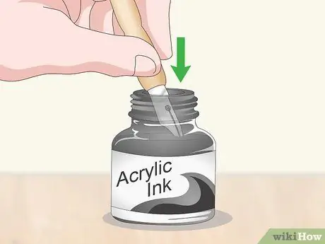 Используйте Dip Pen Шаг 6