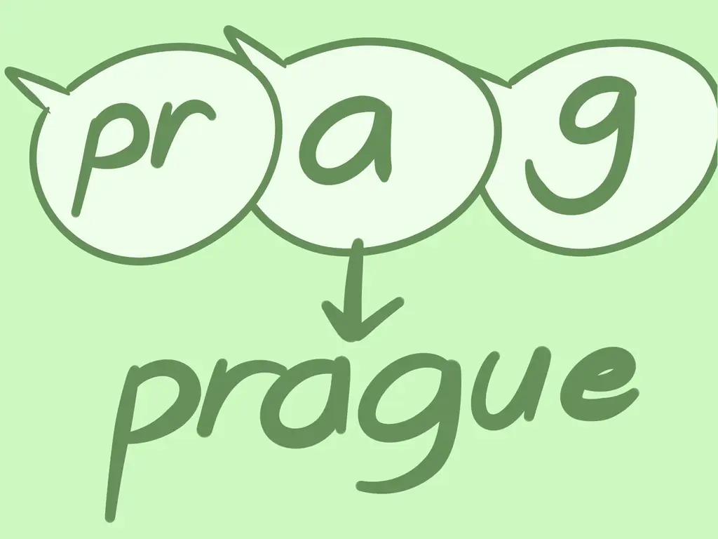Как произносится Прага: 4 шага (с картинками)