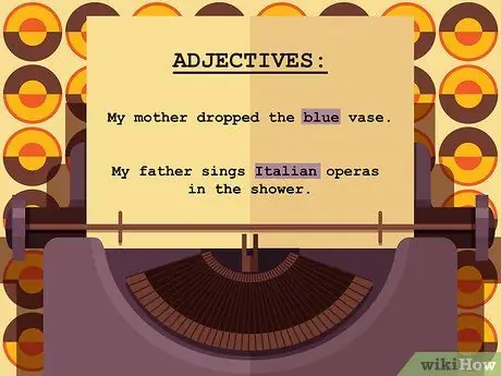 Найдите части речи в тексте Шаг 8