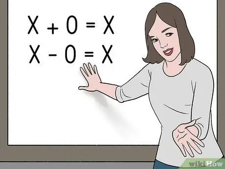 Используйте число ноль в математике, шаг 17