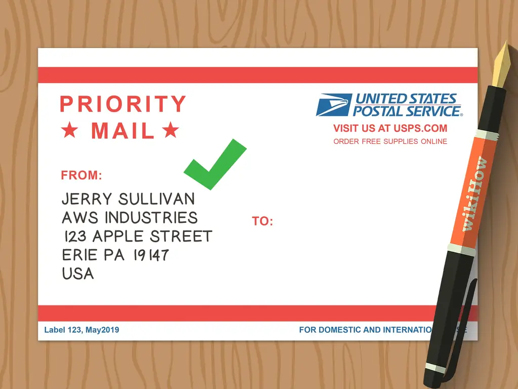 3 способа написать обратный адрес