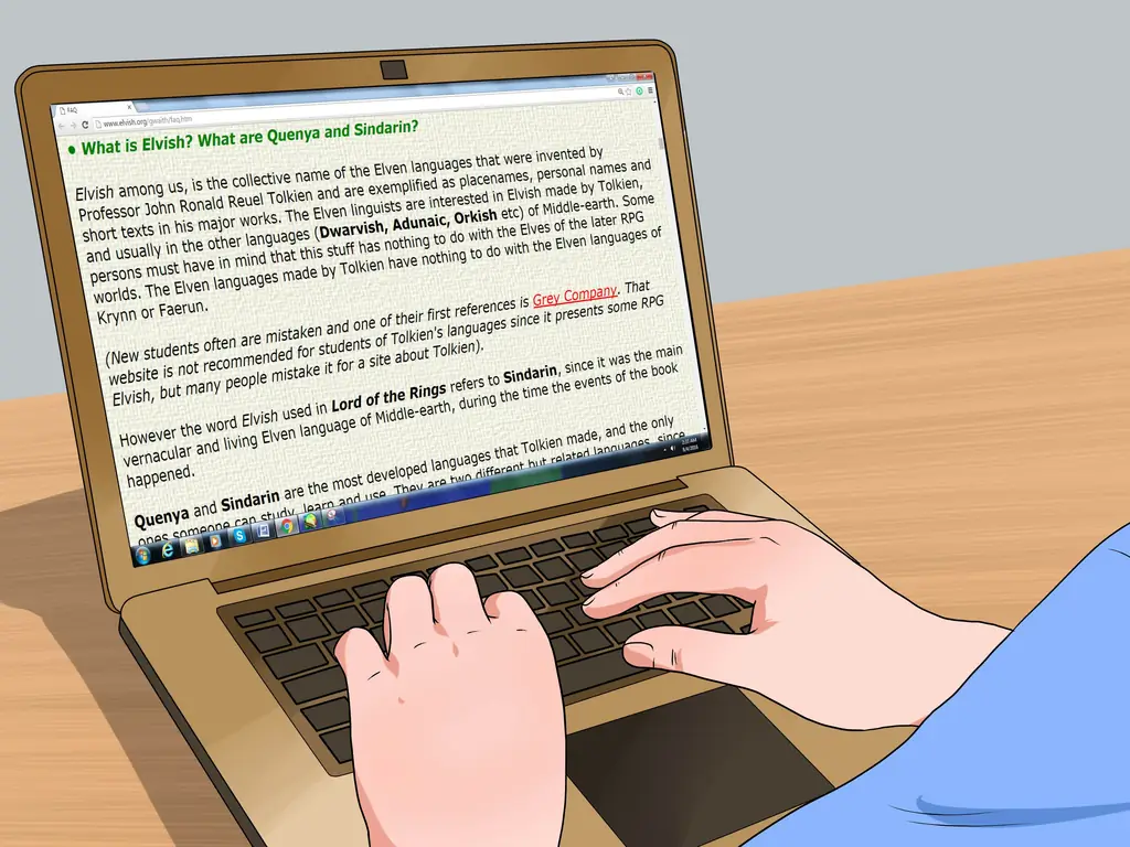 3 способа писать по-эльфийски